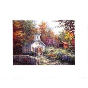Worship in the Country by Nicky Boehme, 16 x 20 