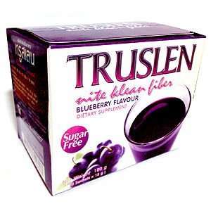 Truslen Nite Klean Fiber Blueberry Dietary Supplement Sugar Free Detox 