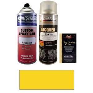  12.5 Oz. Borrego Yellow Spray Can Paint Kit for 2003 Land 