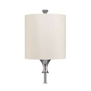   Light A.D.A. Sconce, Polished Nickel with Frosted Diffuse Glass and