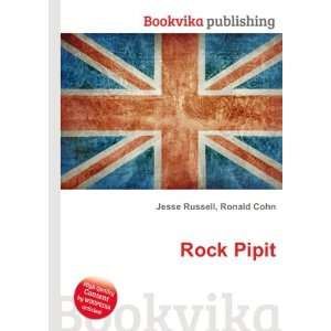  Rock Pipit Ronald Cohn Jesse Russell Books