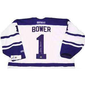 Johnny Bower Autographed Jersey 