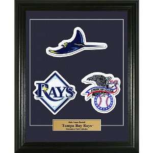 Highland Mint Tampa Bay Rays Framed Patch Collection  