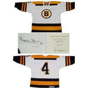  Bobby Orr Boston Bruins Autographed Authentic White Jersey 