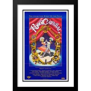  Robot Carnival 20x26 Framed and Double Matted Movie Poster 