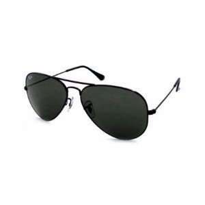   Sunglasses RB3025 Aviator Metal Sunglasses (on Black) 