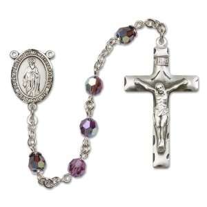  St. Bartholomew the Apostle Amethyst Rosary Jewelry