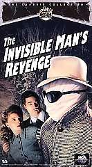 The Invisible Mans Revenge VHS, 1994 096898161534  