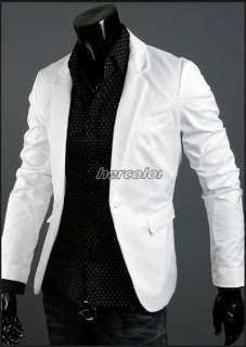 2012 NWT Mens Casual Slim Blazer Hooded Suit Top Jacket X11 M XL 3 