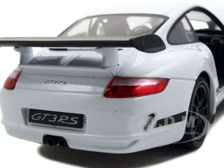 PORSCHE 911 (997) GT3 RS WHITE 124 DIECAST CAR MODEL  