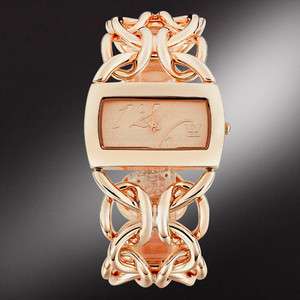 fashion jewelry sale elegant girls lady women rose gold wrist watch 