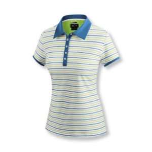   ClimaLite Cap Sleeve Jersey Stripe Golf Polo Shirt