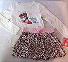 Girls Leopard Skirt Cat Top 4 4T Fall Winter Clothes items in Missus 