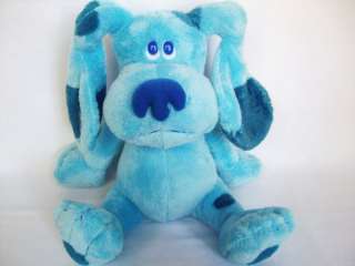 TY Beanie Buddies BLUES CLUES Blue Puppy DOG Plush 9  