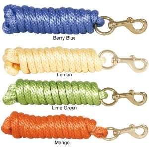  Extra Heavy Poly Rope Leads Lemon Yellow Bolt 
