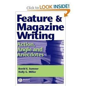  Feature and Magazine Writing bySumner  N/A  Books