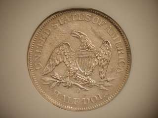 1860 61 O Seated Liberty silver half dollars, S.S. Republic shipwreck 