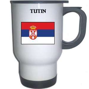  Serbia   TUTIN White Stainless Steel Mug Everything 
