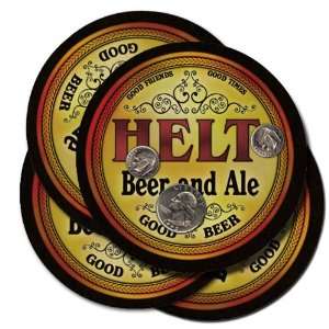  HELT Family Name Beer & Ale Coasters 