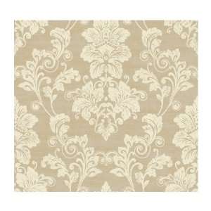  York Wallcoverings PS3802 Wind River Scrolling Damask 