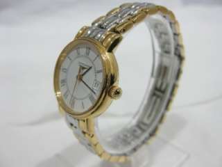   , Gold & Steel Case & Bracelet Ladies Watch, Quartz, MINT  