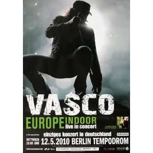  Vasco   European Dates 2010   CONCERT   POSTER from 