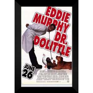  Dr. Dolittle 27x40 FRAMED Movie Poster   Style B   1998 