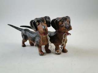   Dachshund Weiner Dog Statue Figurine Miniature Antique Old  