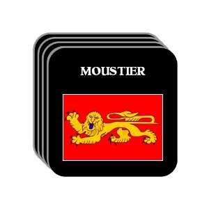  Aquitaine   MOUSTIER Set of 4 Mini Mousepad Coasters 