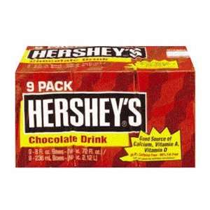 Hersheys Chocolate Drink 9 ct   3 Pack  Grocery & Gourmet 