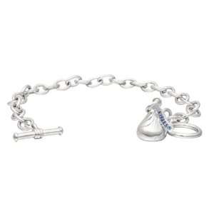   Toggle Bracelet 1 Charm Sterling Silver Hersheys Kisses Jewelry
