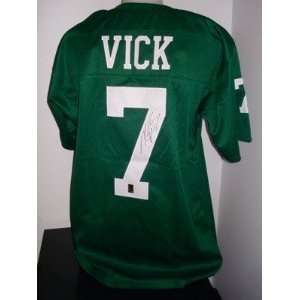  Michael Vick Autographed Throwback Jersey Sports 