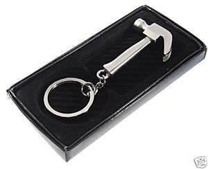 Stainless Steel Mini Hammer Keychain P16774  