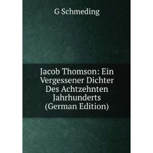  Jacob Thomson Ein Vergessener Dichter Des Achtzehnten 