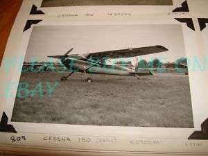1950s 60s Vintage Plane PhotoQ608 CESSNA 180  