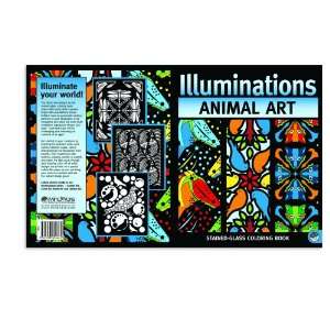  ILLUMINATIONS ANIMAL ART COLORING BOOK by Mind Ware Toys & Games