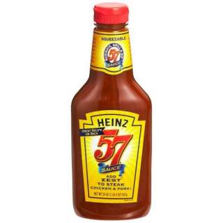 Heinz 57 Sauce, 20 Ounce Squeeze Bottle (Pack of 4)