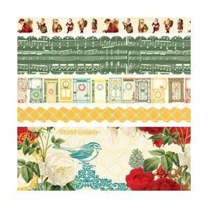  Websters Pages A Botanical Christmas Fabric Ribbon 5 