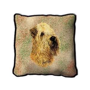  Wheaton Terrier Pillow Cover   17 x 17 Pillow