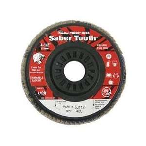  Weiler 50123 4 1/2 Angled Trim Backing 80 Cer 5/8 11 Arb 