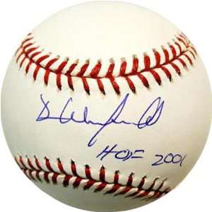 Dave Winfield Signed Baseball   HOF 2001 Inscription  