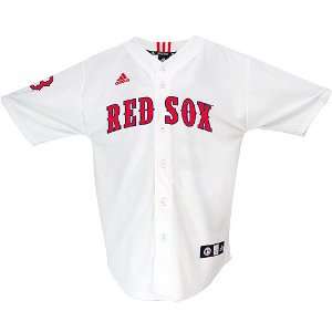  Boston Red Sox Youth White Jersey by adidas Sports 