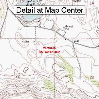   Map   Winthrop, Washington (Folded/Waterproof)
