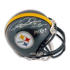  Rod Woodson Signed Steelers Mini Helmet   HOF 09 Sports 
