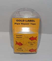 GOLD LABEL PIPE REPAIR TAPE. Easy to use. Instant.  