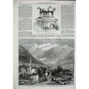  1869 Modane Tunnel Mount Cenis India Ornament Lancers 