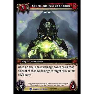  Skorn, Mistress of Shadow RARE   World of Warcraft Heroes 