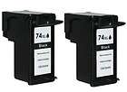 pk 74xl black ink cartridges for hp all in