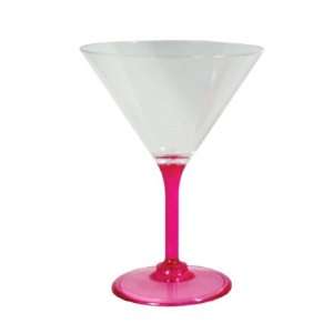 Hot Pink Acrylic Martini Glass by Precidio  Kitchen 