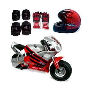 Minimoto Sport Racer Special Set with Safety Gear  Sports 